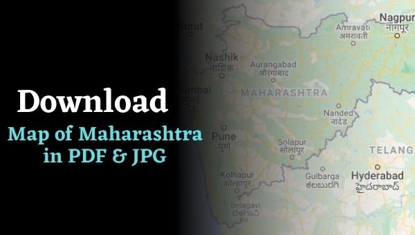 Map of Map of Maharashtra